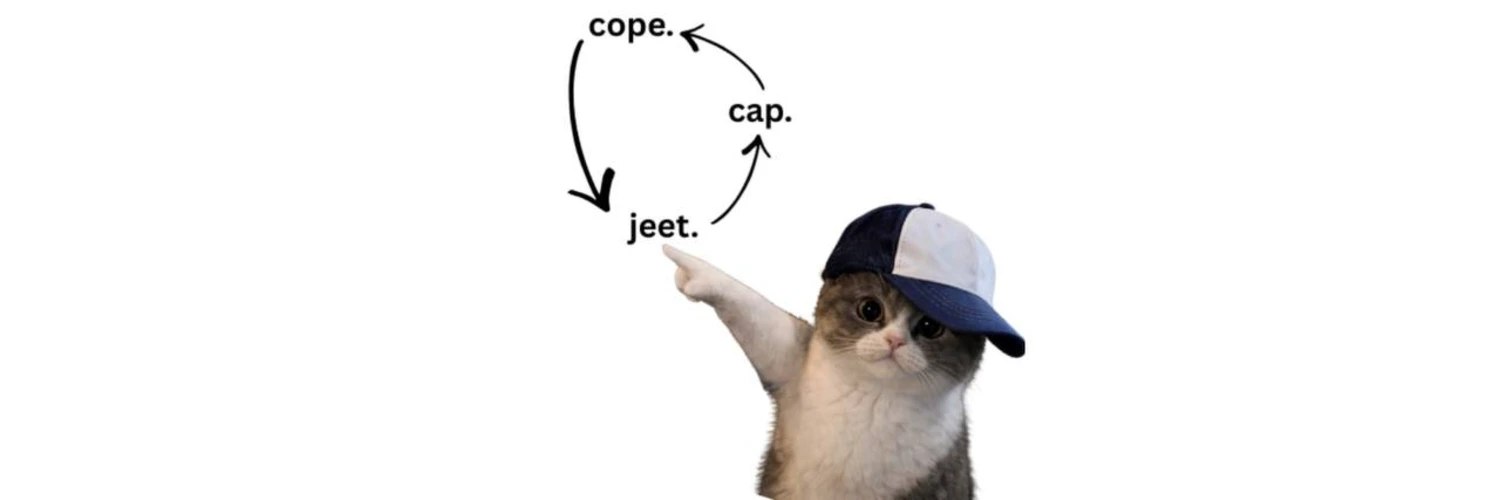 cope → jeet → cap → cope. CAPCAT pointing.